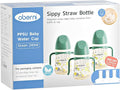PPSU No Spill Sippy cups, Weighted Straw Toddler Water Bottle by oberni
