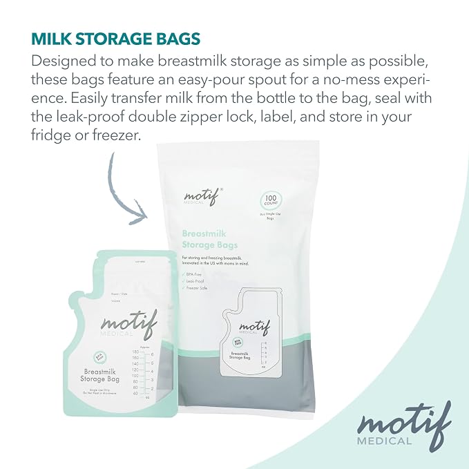 Motif Medical Breastmilk Storage Bags - Image 4