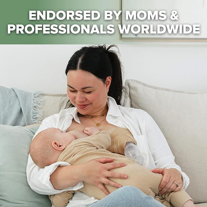 Haakaa Manual Breast Pump with Base 4 Fl Oz/100ml+Lid - Image 2