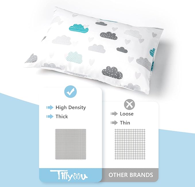 TILLYOU Toddler Pillowcase 2 Pack - Image 4