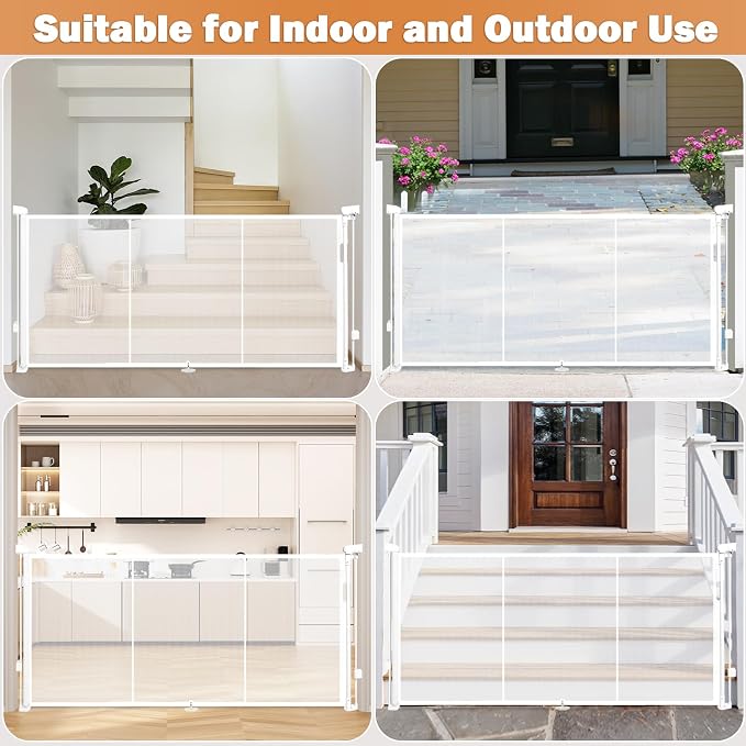Retractable Baby Gates for Stairs - Image 7