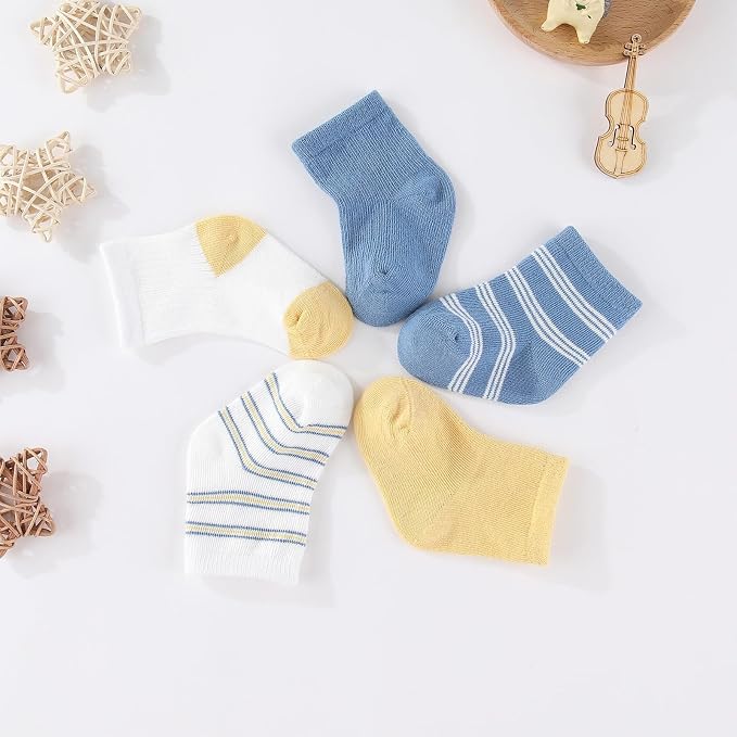 15 Pack Infant Hats Gloves Socks Unisex Baby Boy Girl Accessories Set Cotton - Image 7