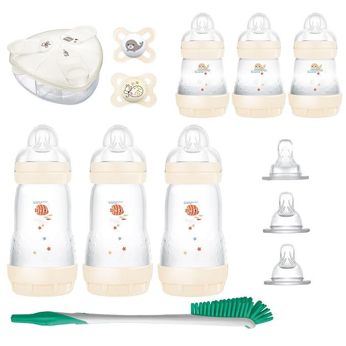 MAM Baby’s First Gift Feeding Set, Newborn Essentials Must Have by MAMBabyUSA
