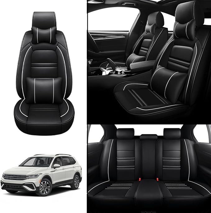 Car Seat Covers for VW Car tiguan 2009-2025 | 5-Seats Seat Covers, Waterproof - Image 2