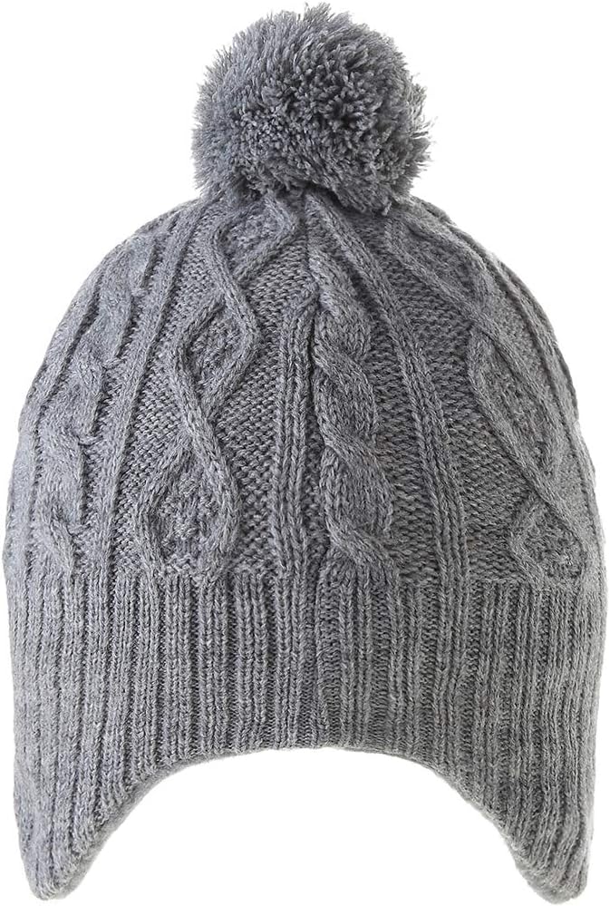 LMLALML Boys Winter Hat Earflap Knitted Beanie - Image 5