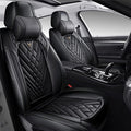 Car Seat Cover Full Set, Waterproof Leather Seat Cover, Front Auto Seat Cover by Unknown