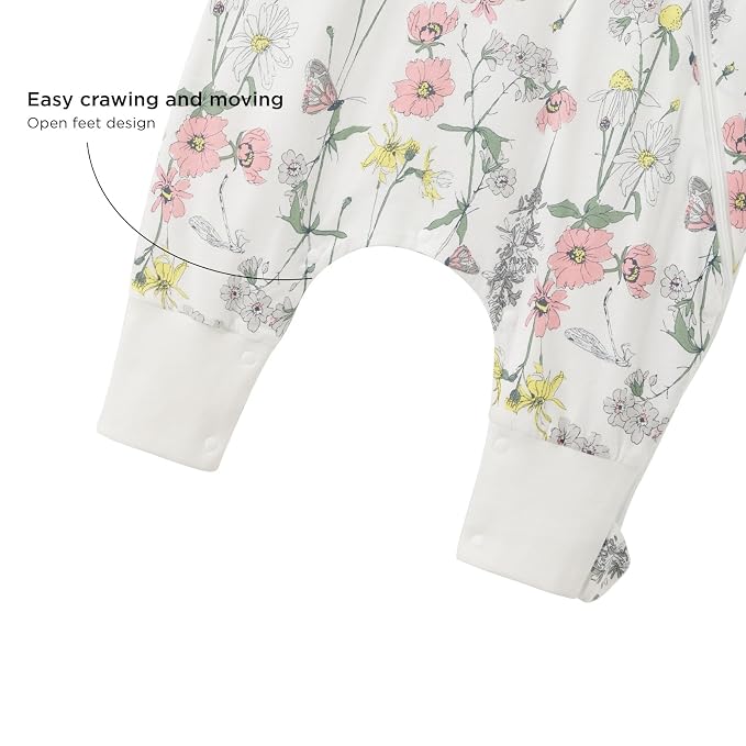 Duomiaomiao 2 Pack 0.5 TOG Toddler Sleep Sack 12-24 Months 100% Cotton - Image 3