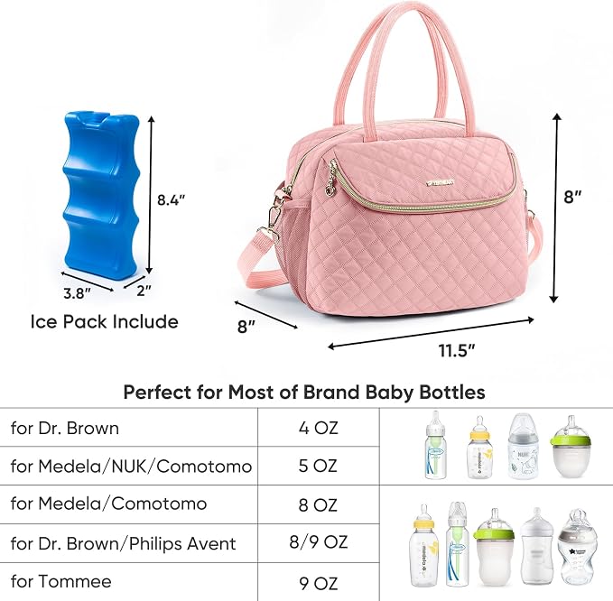 SFYBYHEART Breastmilk Cooler Travel Bag - Image 3
