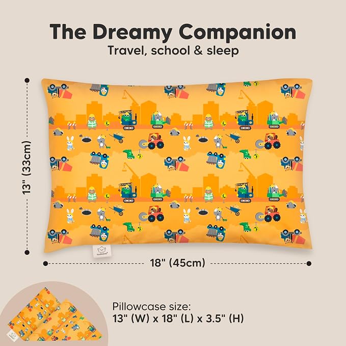 Toddler Pillow with Pillowcase - Image 3
