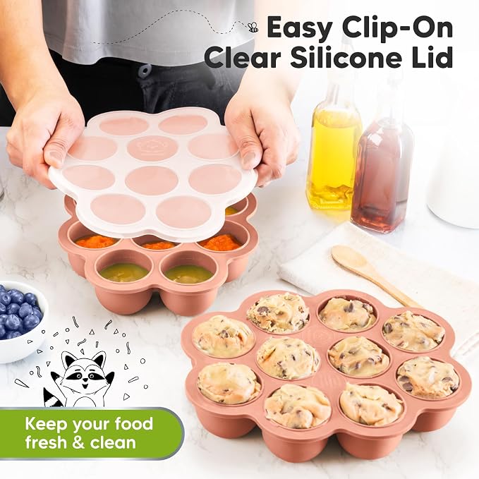 KeaBabies Silicone Food Freezer Trays - Image 4