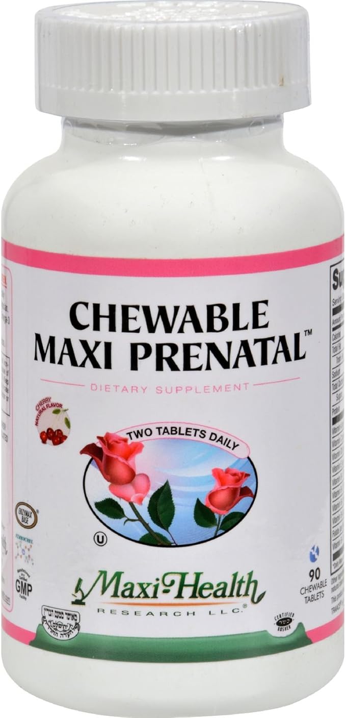 Maxi-Health Chewable Prenatal Vitamin by Maxi+Health