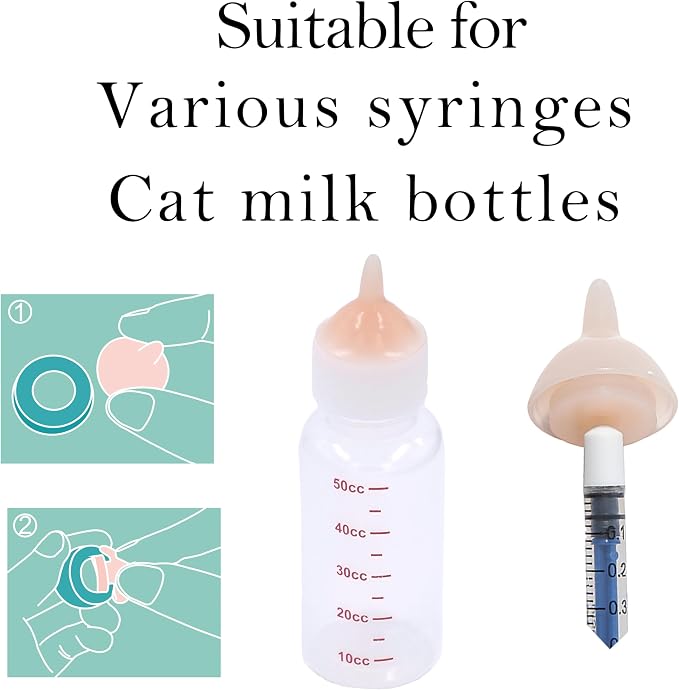 Silicone Feeding Nipples and Syringe - Image 4