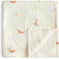 mushie Muslin Baby Swaddle Blanket | 100% Organic Cotton by mushie