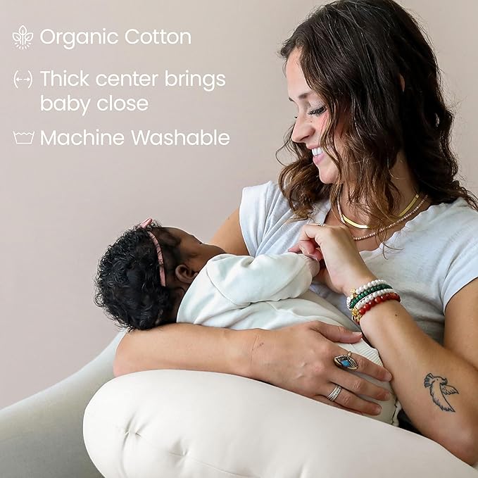 snuggle me Organic Nursing Pillow | Bottle & Breastfeeding Pillow - Image 3