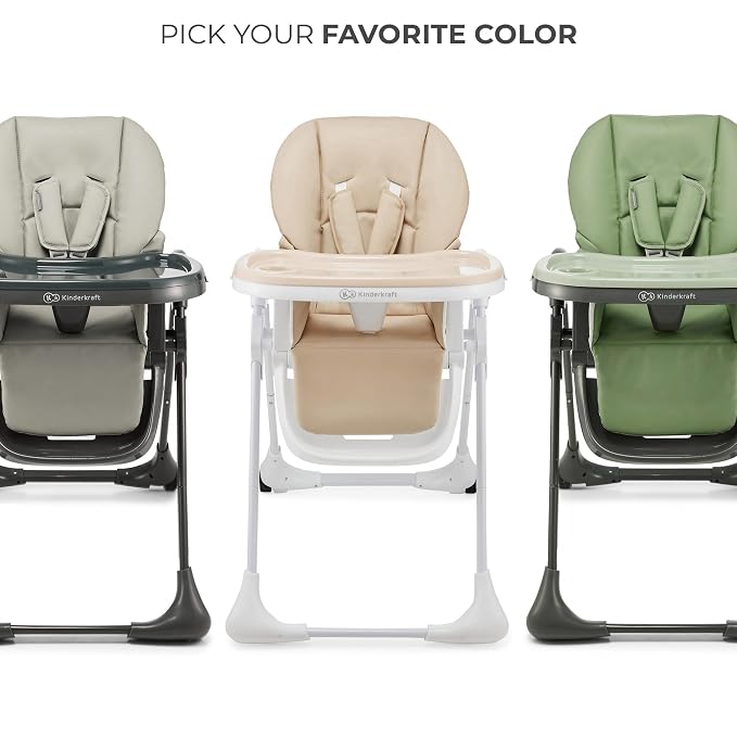 Kinderkraft Tummie, 2-in-1 high Chair, Baby Chair, Comfortable, - Image 11