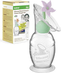 haakaa Manual Breast Pump with Flower Stopper Set, Gen.2 Silicone Hand Pump by haakaa