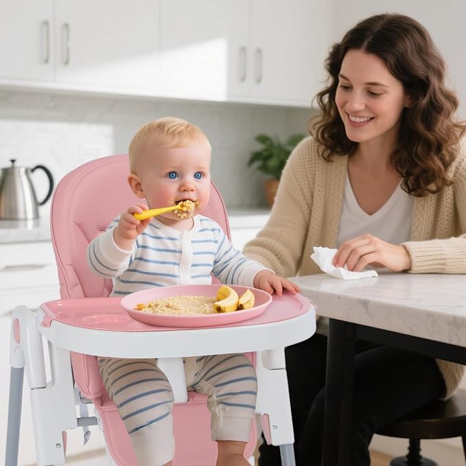 3 in 1 Foldable Baby High Chair, Infant High Chairs - Image 3