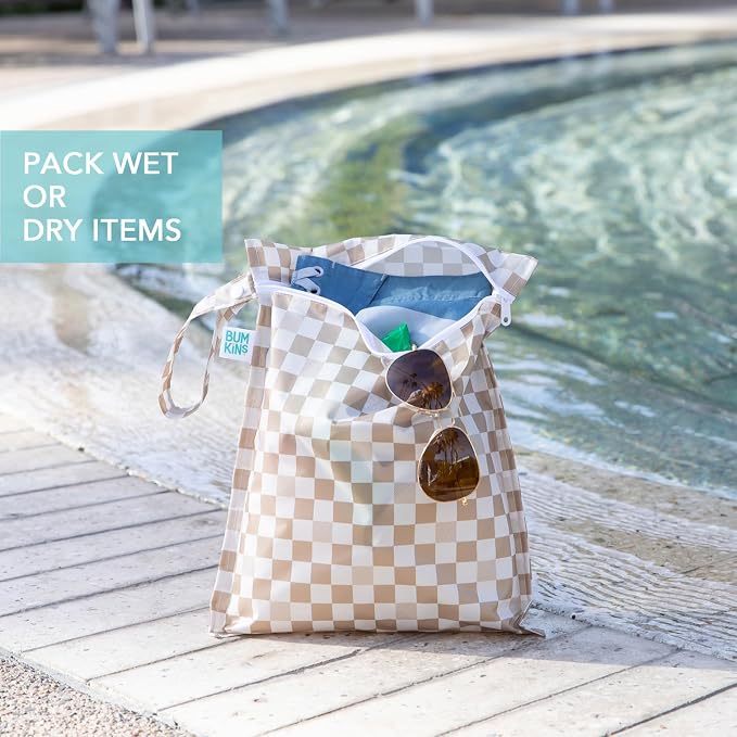 Bumkins - Waterproof Wet Bag & Clear Travel Bags - - Image 3