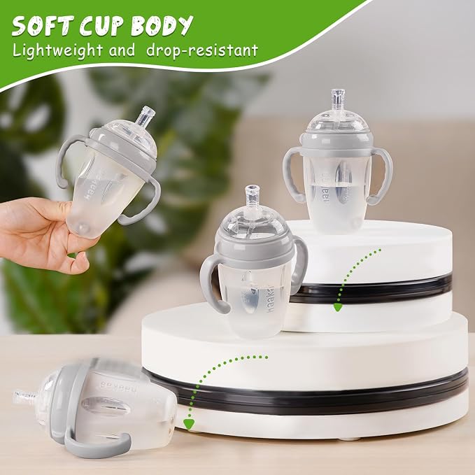 haakaa Weighted Straw Sippy Cup - Image 9