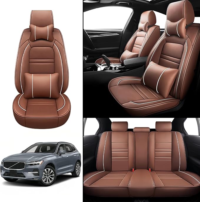 Car Seat Covers for Volvo Car xc60 2010-2025 | 5-Seats Seat Covers, Waterproof - Image 2
