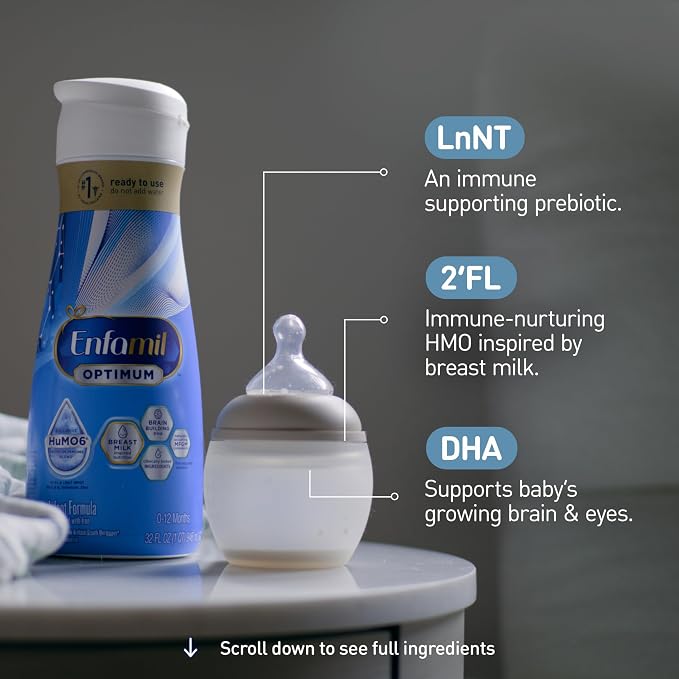Enfamil Optimum Ready-to-Feed Baby Formula, Our Closest to Breast Milk - Image 5