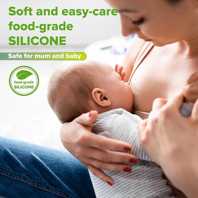 haakaa Nipple Shields for Nursing Nipple Shield for Breastfeeding - Image 2