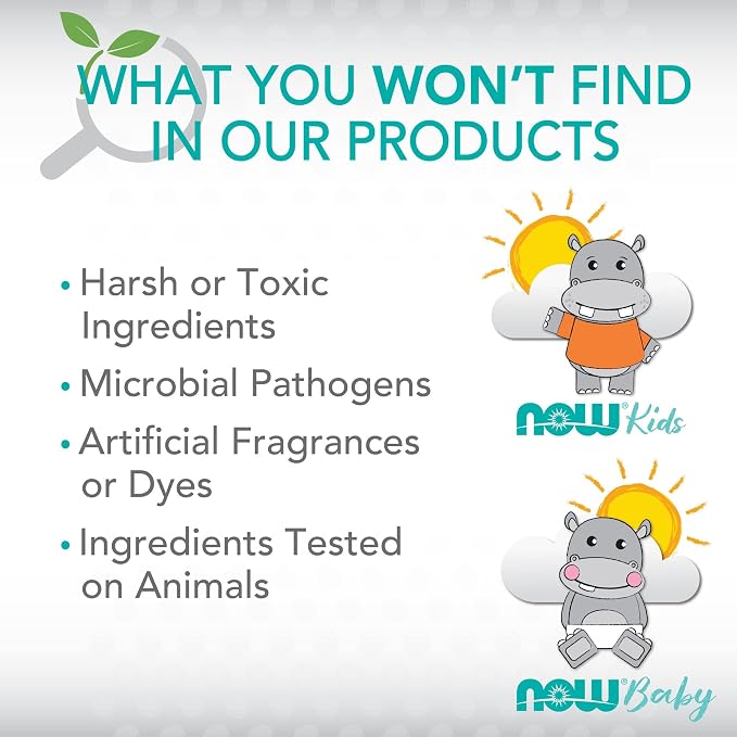 NOW Baby, Nourishing Lotion, Calming Lavender, Paraben Free, 8 Fluid Ounces - Image 6