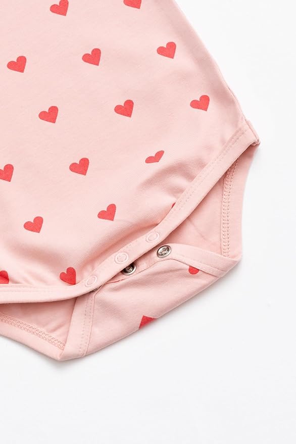 MONICA + ANDY Baby Organic Short Sleeve Jack + Jill Bodysuit - Image 3