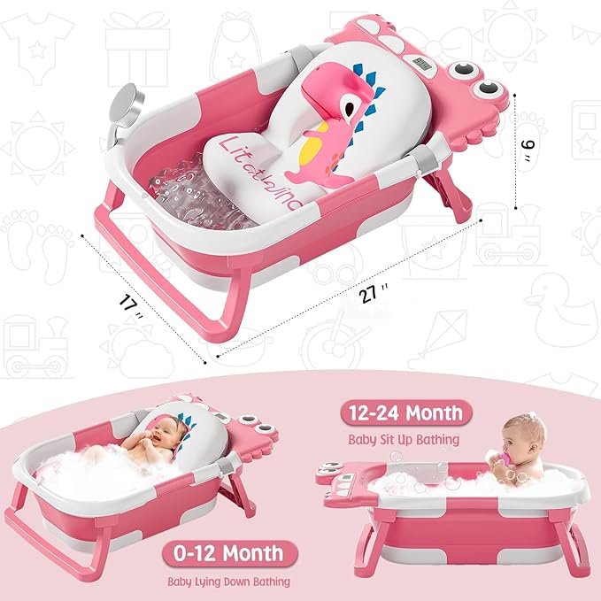 MoreFeel Collapsible Baby Bathtub - Image 2