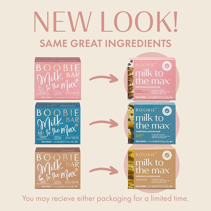 Boobie Bar Superfood Lactation Bar Variety Pack, Lactation Snacks - Image 4