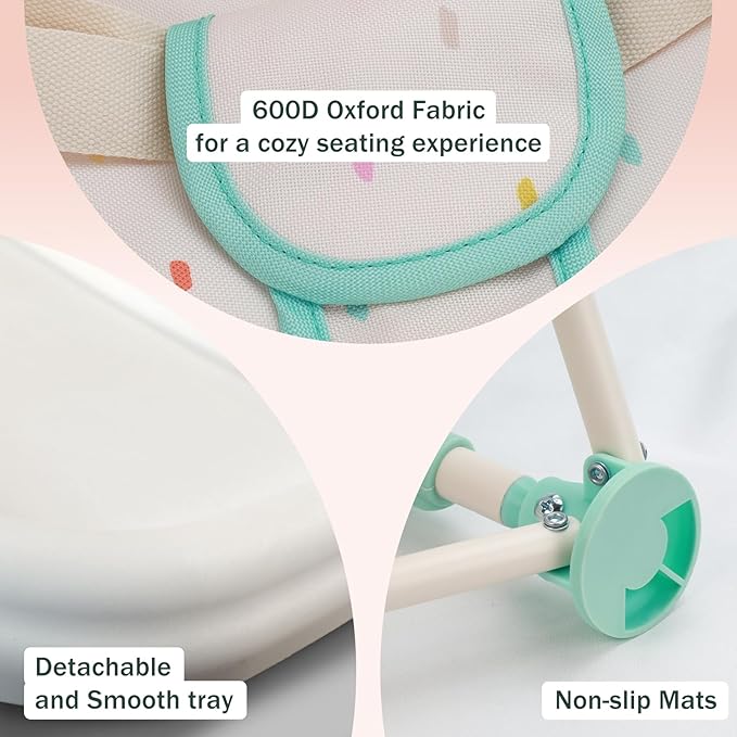 Tiny Marvels Portable 3-in-1 Baby Chair, Cozy Booster Seat, Baby Seat - Image 3