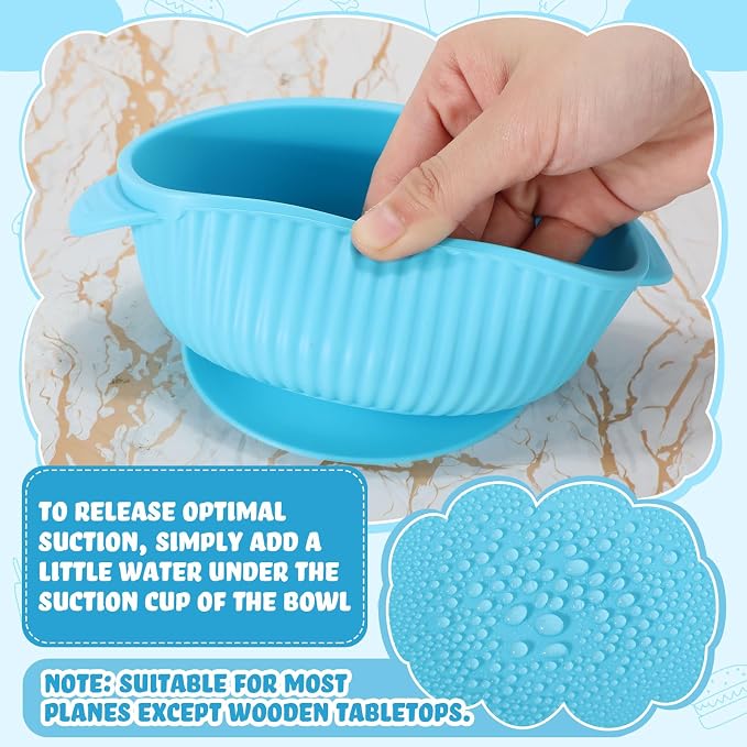 Nuogo 6 Pcs Stainless Steel Baby Bowls - Image 5