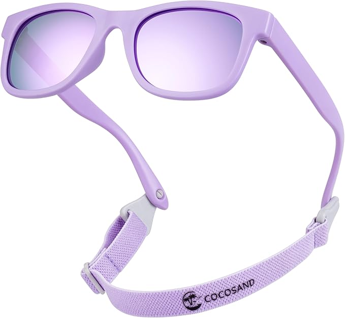 COCOSAND Flexible Baby Sunglasses by COCOSAND