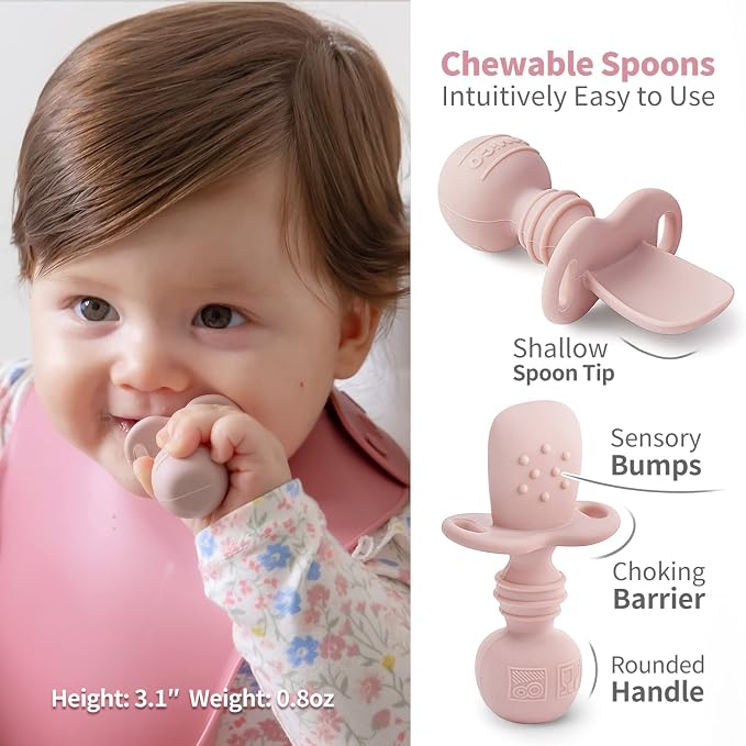 SAMiGO Silicone Baby Feeding Set, Baby Led Weaning Supplies, Suction Bowl Plate - Image 4