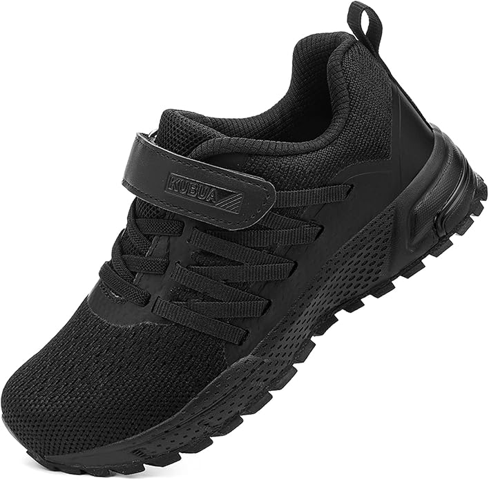 KUBUA Kids Sneakers for Boys Girls Running Tennis Shoes Lightweight Breathable by KUBUA
