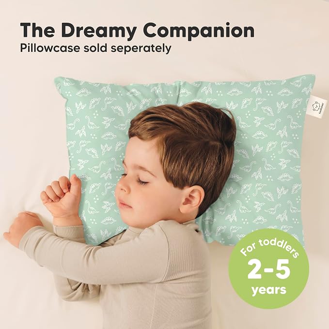 KeaBabies 2-Pack Toddler Pillow 13x18 - Image 2