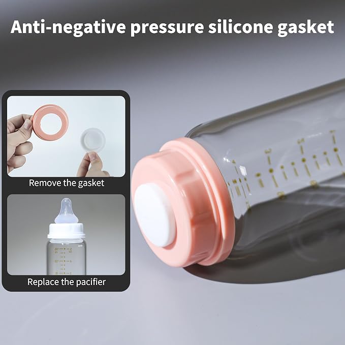Breast Milk Storage Bottles 150ml 5oz BPA-Free Leak-Proof Baby Bottle Compatible - Image 6