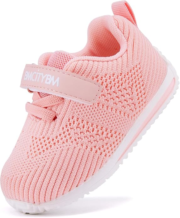BMCiTYBM Baby Boy Girl Shoes Breathable Mesh Walking Shoes Lightweight Non-Slip by BMCiTYBM