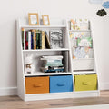 Kids Bookshelf Wood Montessori Toy Storage Organizer Cabinet Shelf Child by HedoAjim