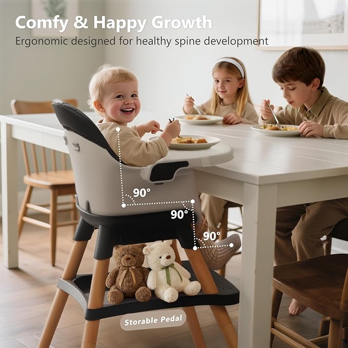 Kinder King 7 in 1 Baby High Chair - Image 4