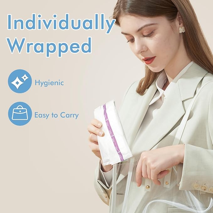 NCVI Super Absorbent Disposable Nursing Pads 180 Count, Stay Dry Breast Pads - Image 6