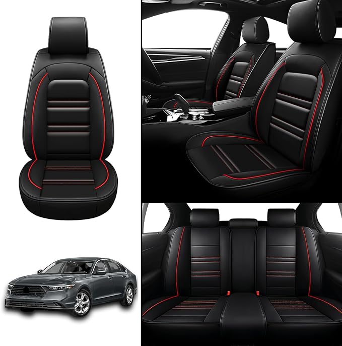 Seat Covers for Honda Accord 2003-2025 | 5-Seats Leather Seat Covers - Image 2