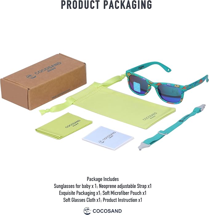 COCOSAND Flexible Baby Sunglasses - Image 2