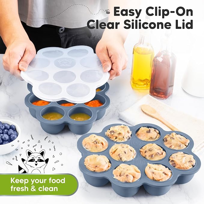 KeaBabies Silicone Food Freezer Trays - Image 4