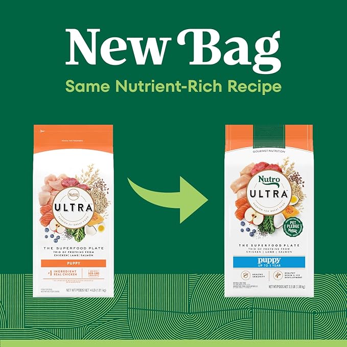 Nutro Ultra High Protein Dry Puppy Food, Trio of Proteins from Chicken - Image 3