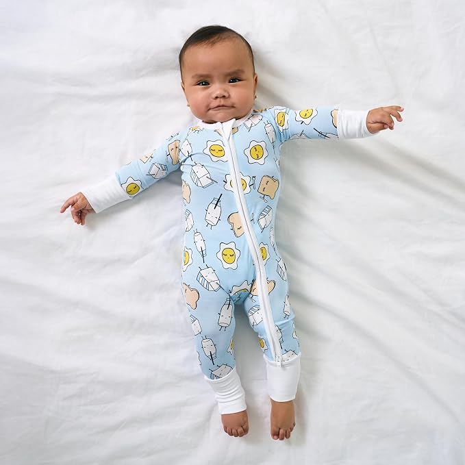 Little Sleepies Pajamas for Baby Boys & Girls, Viscose from Bamboo Baby Pajamas - Image 9