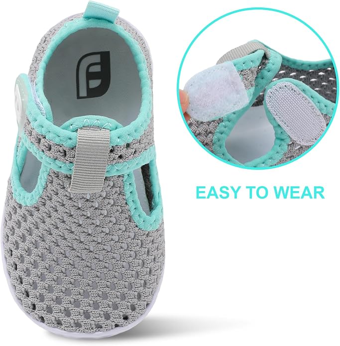 JOINFREE Baby Toddler Water Shoes Boys Girls Sandals Barefoot Kids Breathable - Image 3