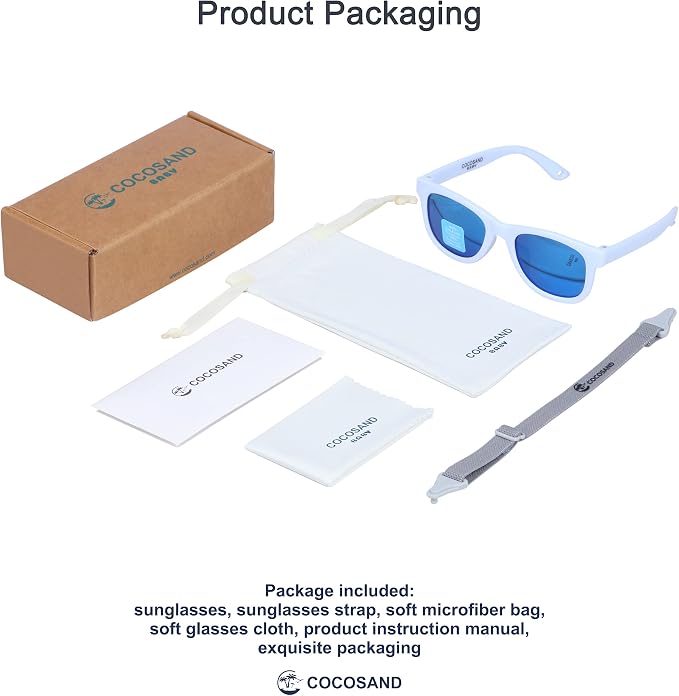 COCOSAND Flexible Baby Sunglasses - Image 2