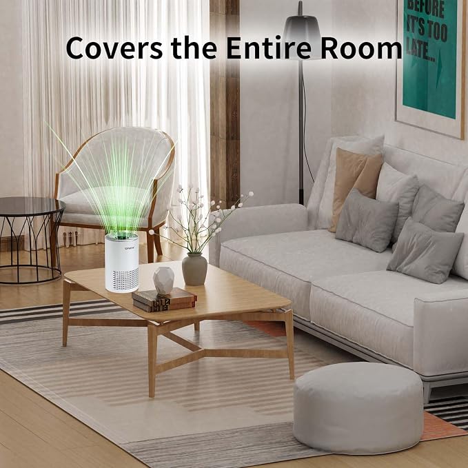 Air Purifiers for Home Pets Hair in Bedroom, Air Cleaner Covers Up to 1050 ft² - Image 5