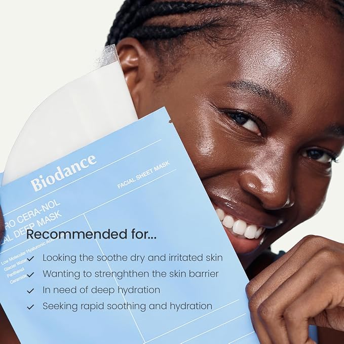 BIODANCE Hydro Cera-nol Real Deep Mask, Overnight Hydrogel Mask, Hydrating - Image 10